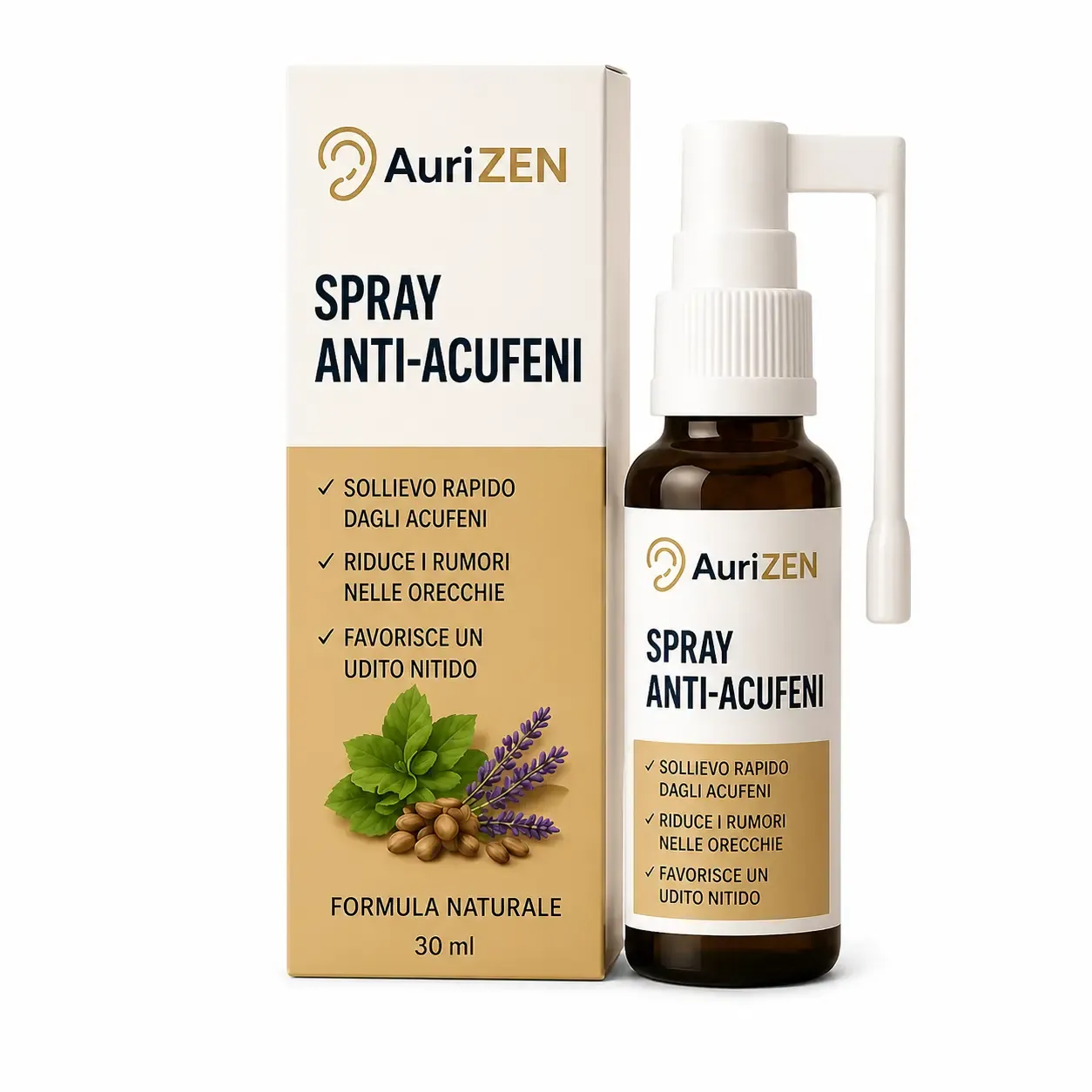 Spray ORL — Spray naturale per accelerare la guarigione degli acufeni